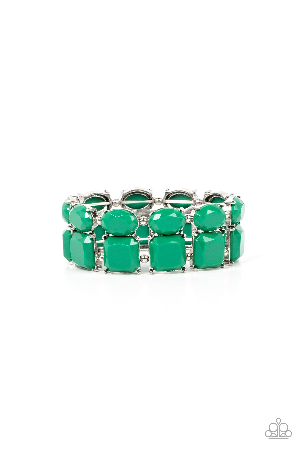 Dont Forget Your Toga - Green Paparazzi Accessories
