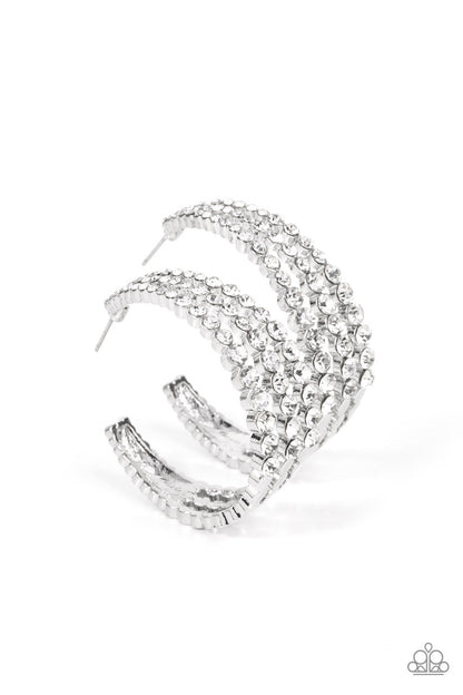 Cosmopolitan Cool - White Paparazzi Accessories