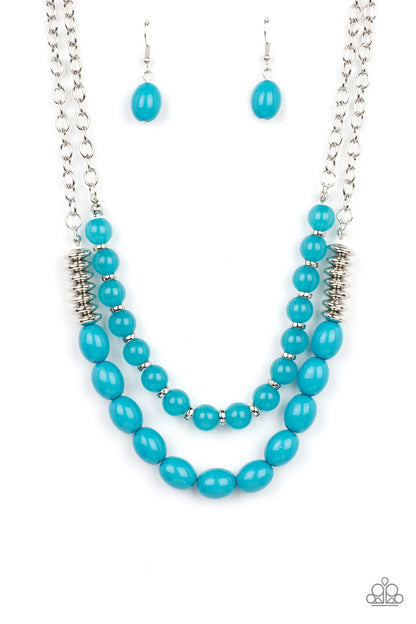 Venetian Voyage - Blue Paparazzi Accessories