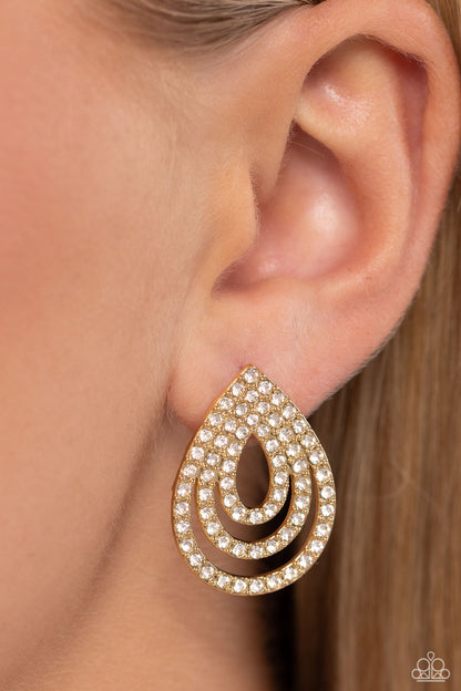 Red Carpet Reverie - Gold Paparazzi Accessories