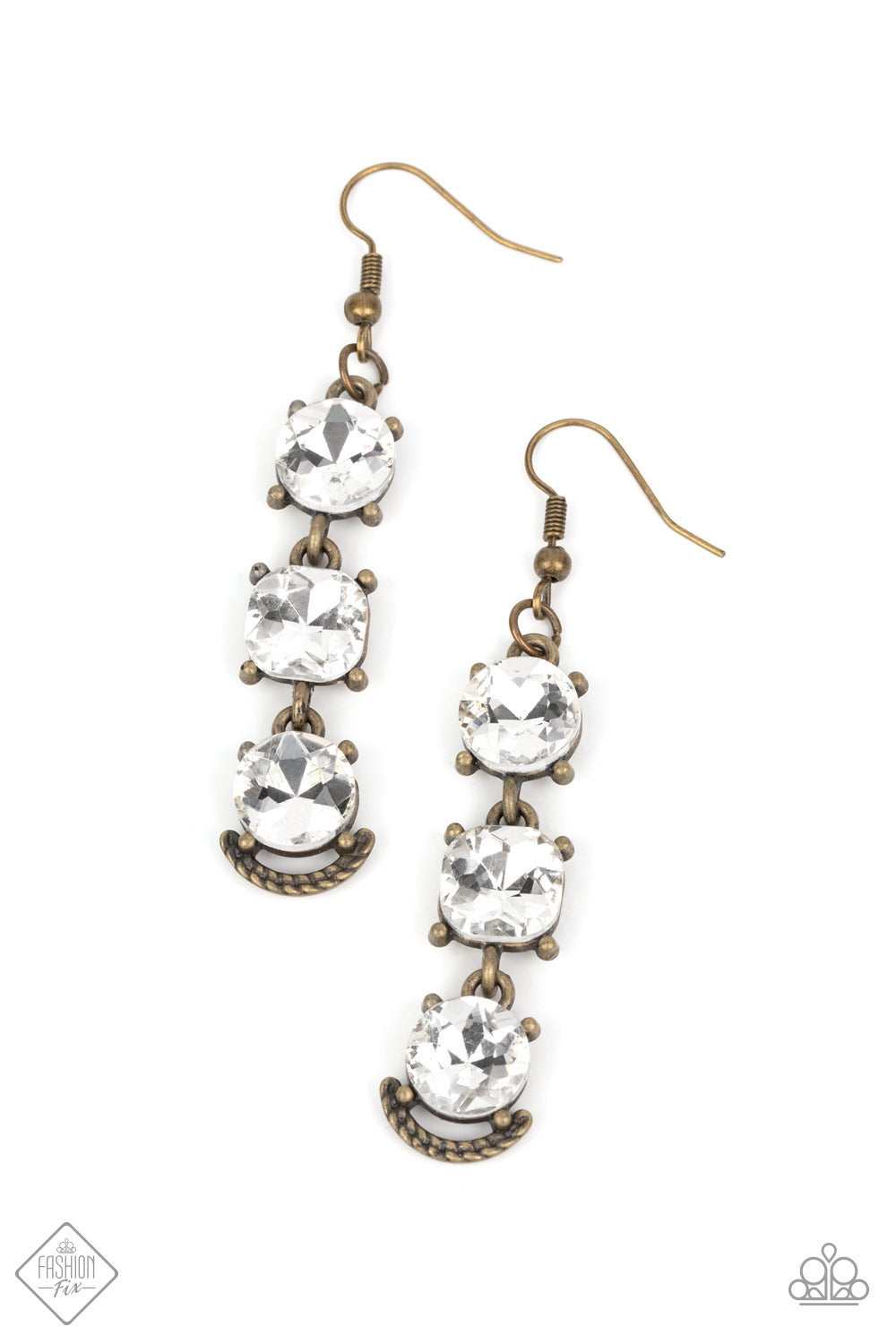 Determined to Dazzle - Brass Paparazzi Accessories