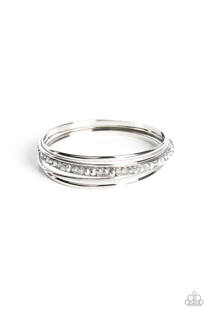 Prismatic Pizazz - Silver Paparazzi Accessories