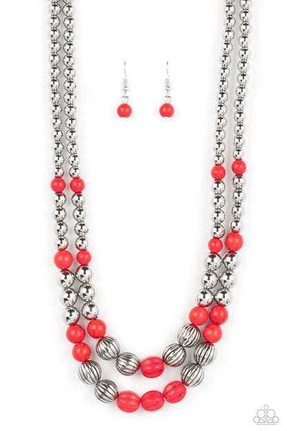 Country Road Trip - Red Paparazzi Accessories