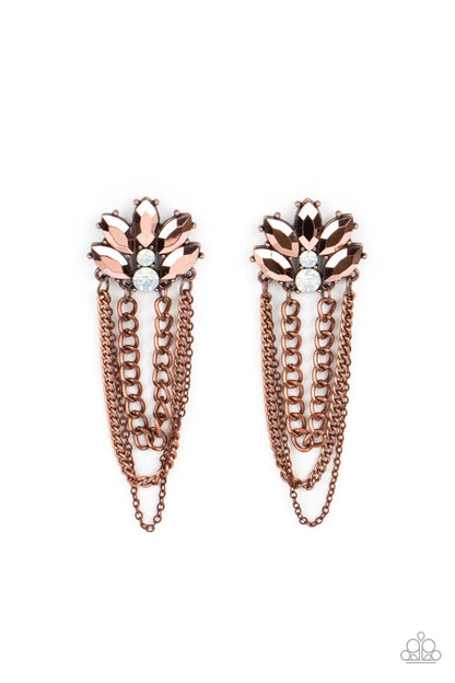 Reach for the SKYSCRAPERS - Copper Paparazzi Accessories