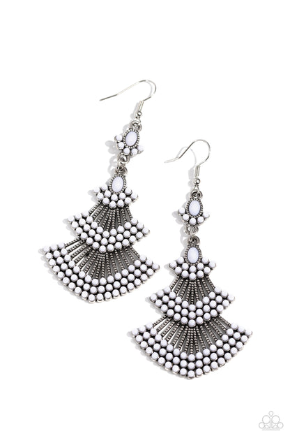 Eastern Expression - White Paparazzi Accessories