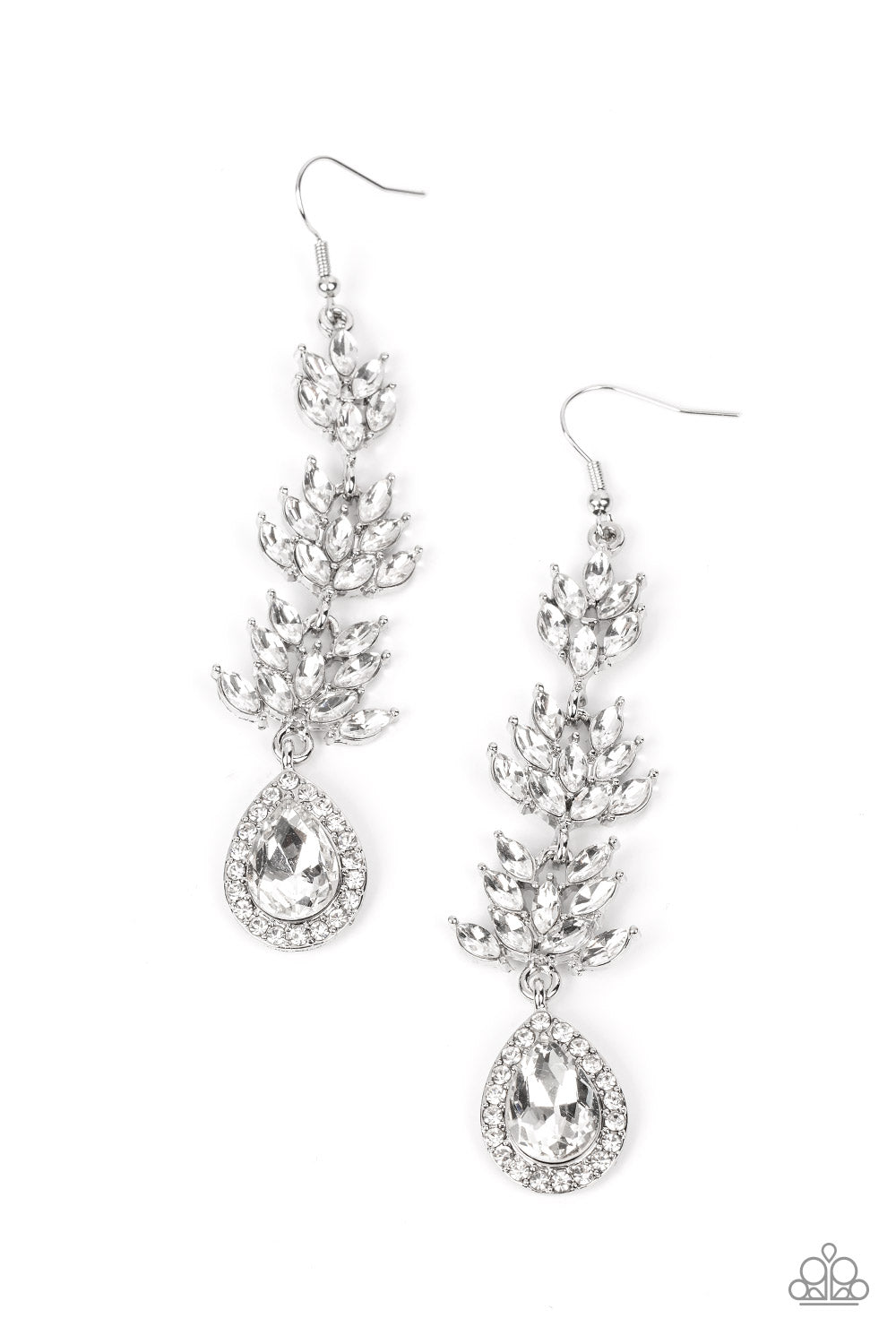 Water Lily Whimsy - White Paparazzi Accessories