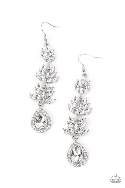 Water Lily Whimsy - White Paparazzi Accessories