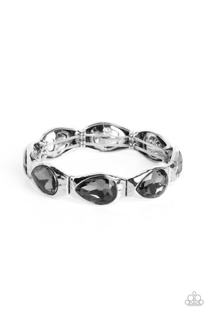 Formal Fanfare - Silver Paparazzi Accessories