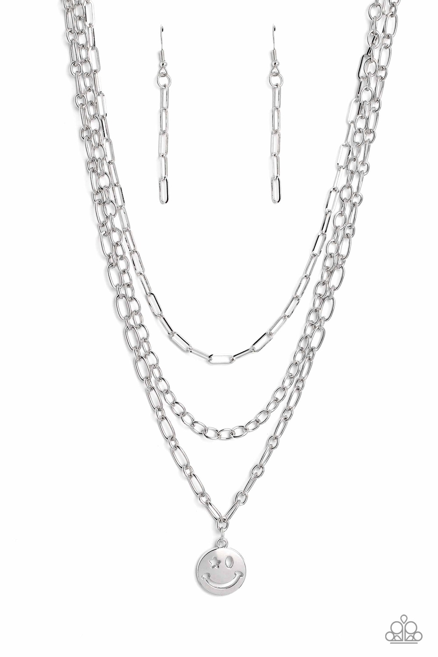 Winking Wanderer - Silver Paparazzi Accessories