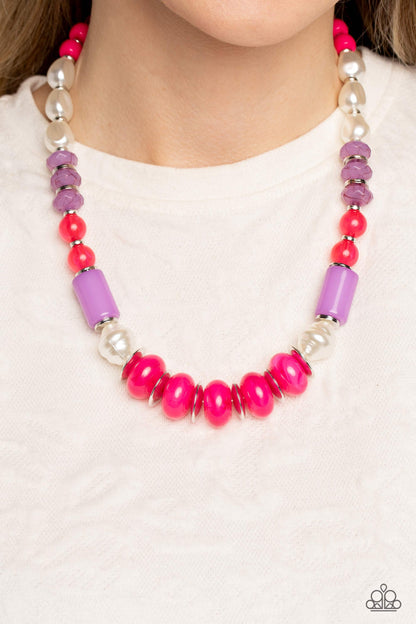 A SHEEN Slate - Pink Paparazzi Accessories