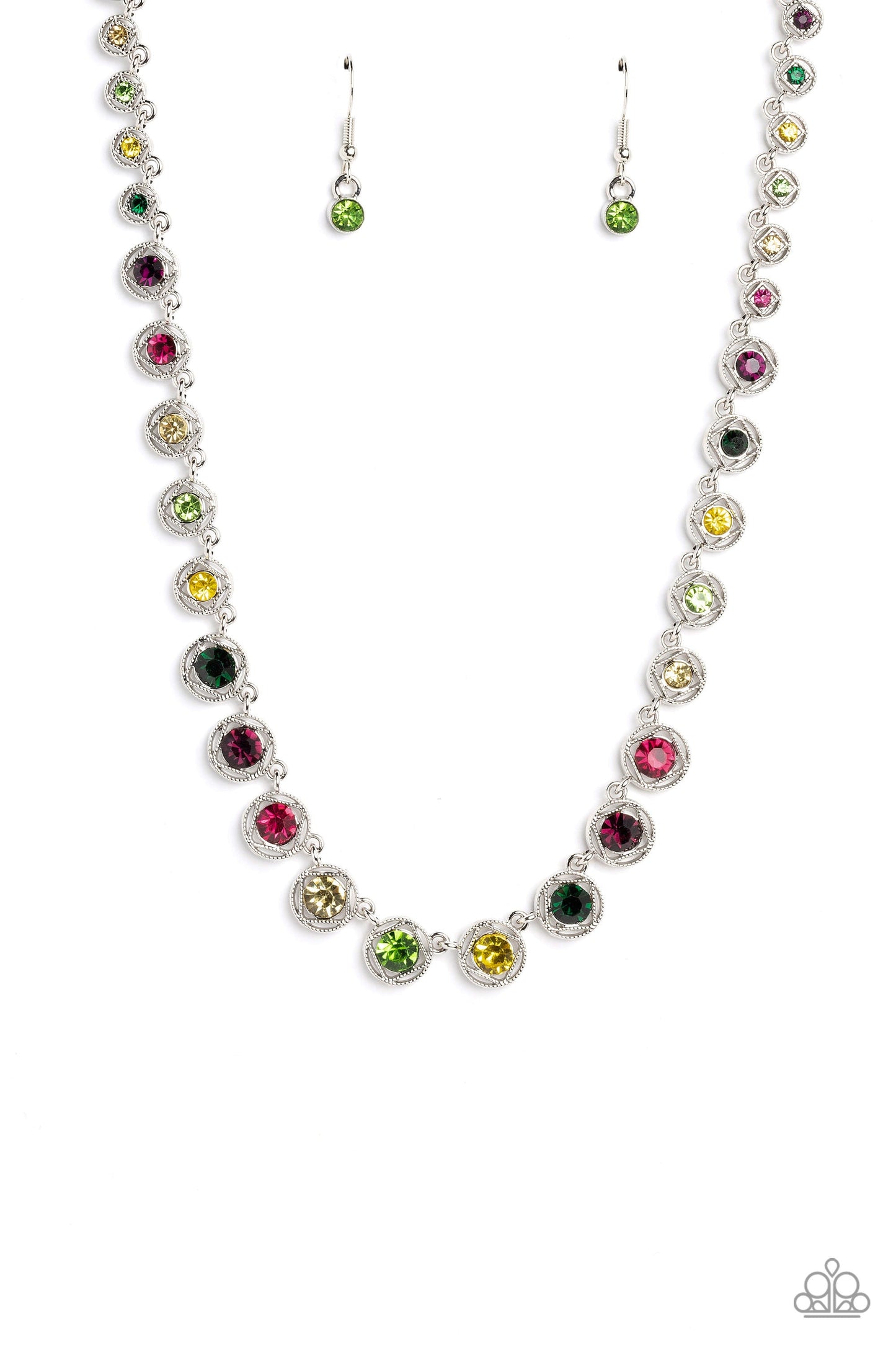 Kaleidoscope Charm - Multi Paparazzi Accessories