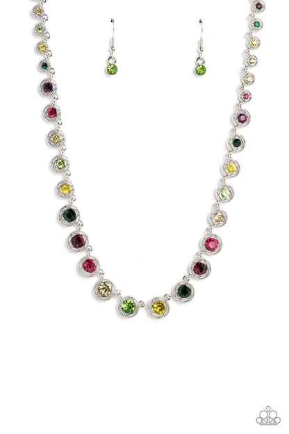 Kaleidoscope Charm - Multi Paparazzi Accessories