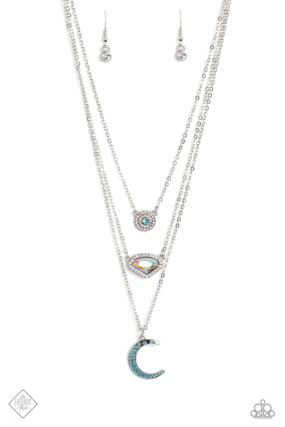 Lunar Lineup - Blue Paparazzi Accessories