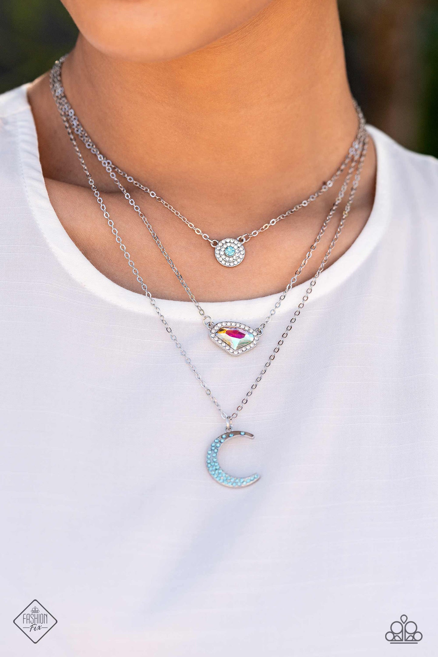 Lunar Lineup - Blue Paparazzi Accessories