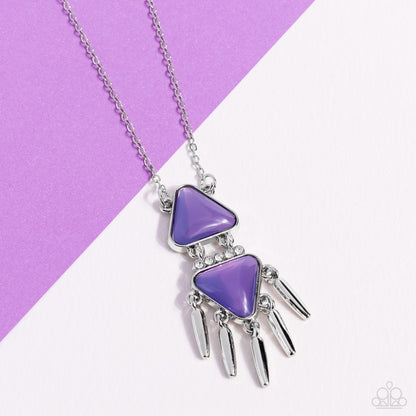 Under the FRINGE - Purple Paparazzi Accessories