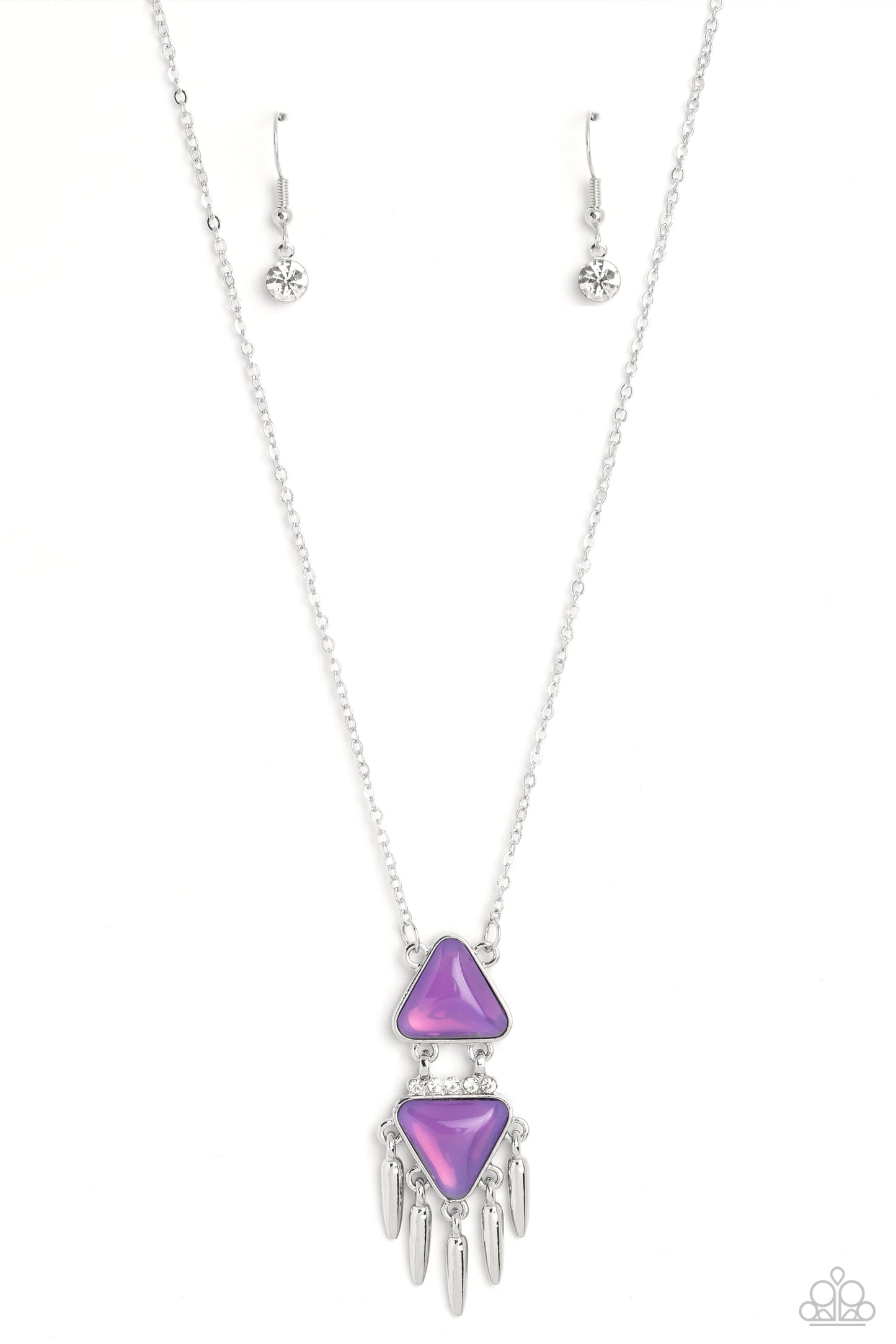 Under the FRINGE - Purple Paparazzi Accessories