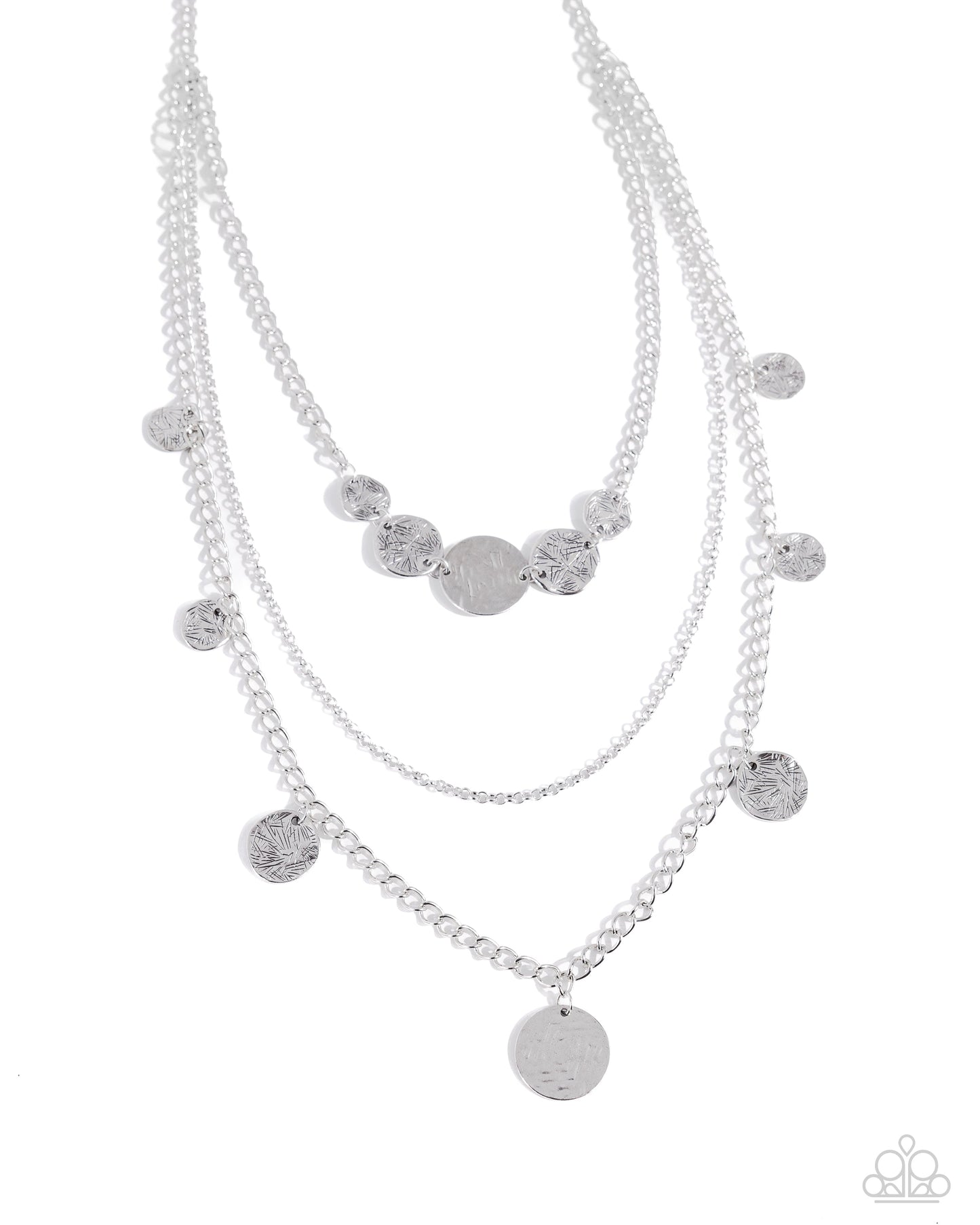 Dynasty Dance - Silver Paparazzi Accessories