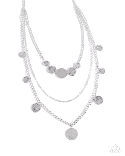 Dynasty Dance - Silver Paparazzi Accessories