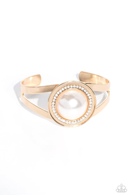 Put On The GLITZ - Gold Paparazzi Accessories