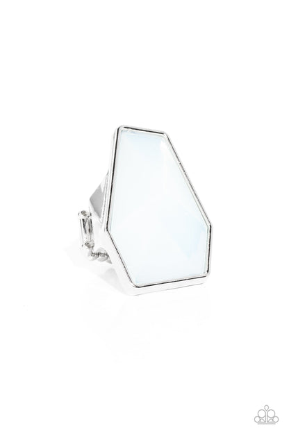Geotic Glaze - White Paparazzi Accessories
