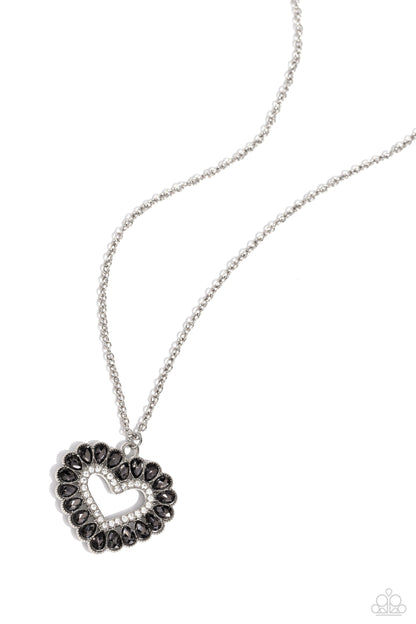FLIRT No More - Silver Paparazzi Accessories