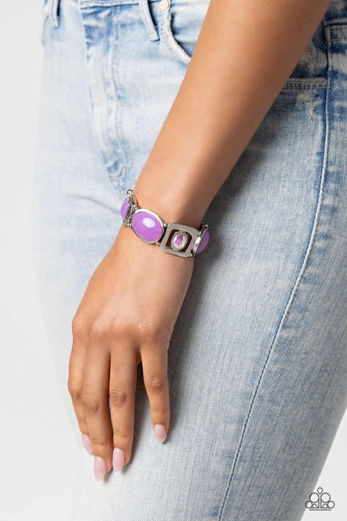 Majestic Mashup - Purple Paparazzi Accessories