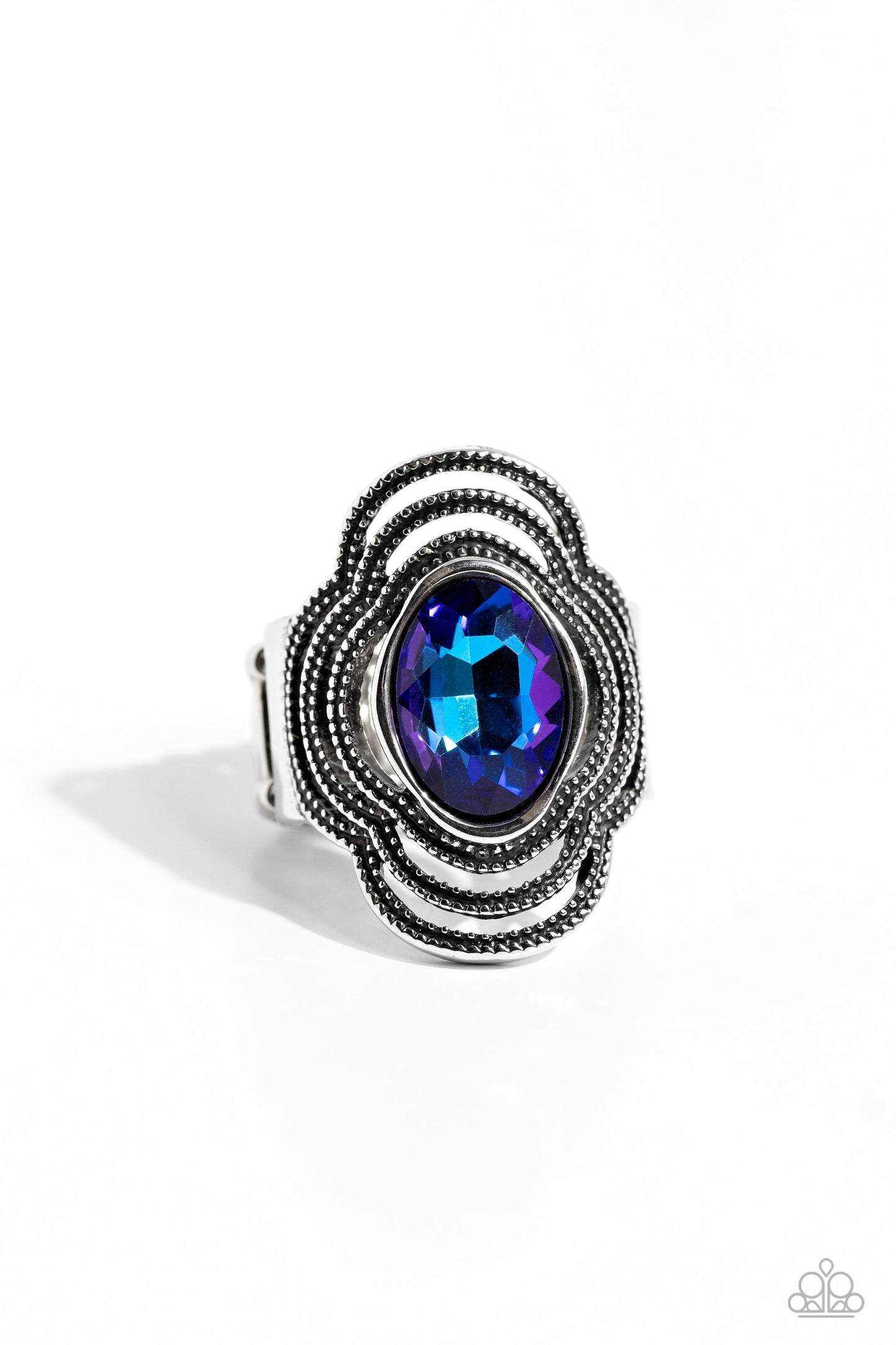 Entrancing Edge - Blue  Paparazzi Accessories