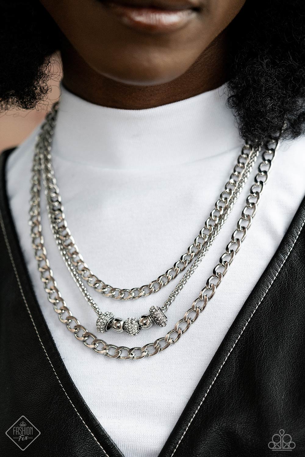 Layered Loyalty - White Paparazzi Accessories