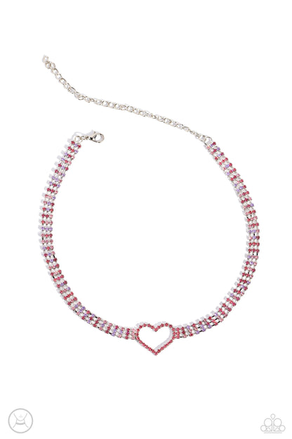 Rows of Romance - Pink Paparazzi Accessories
