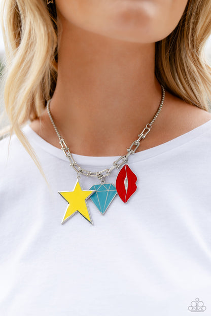 Scouting Shapes - Multi Paparazzi Accessories