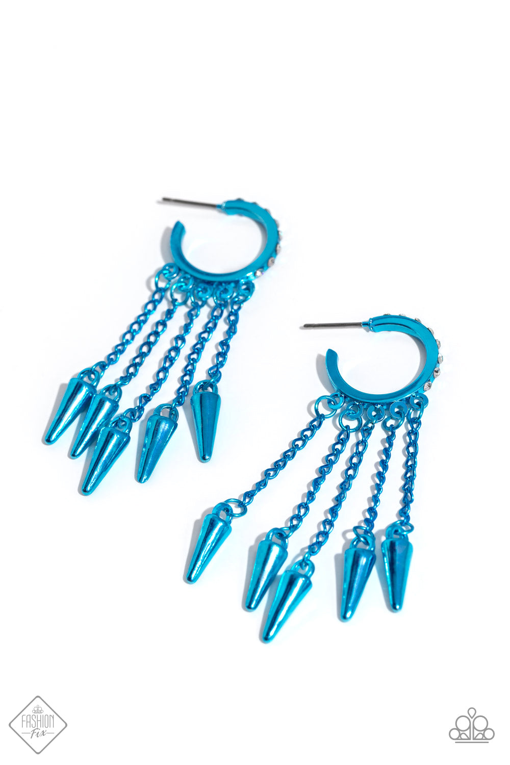 Piquant Punk - Blue   Paparazzi Accessories