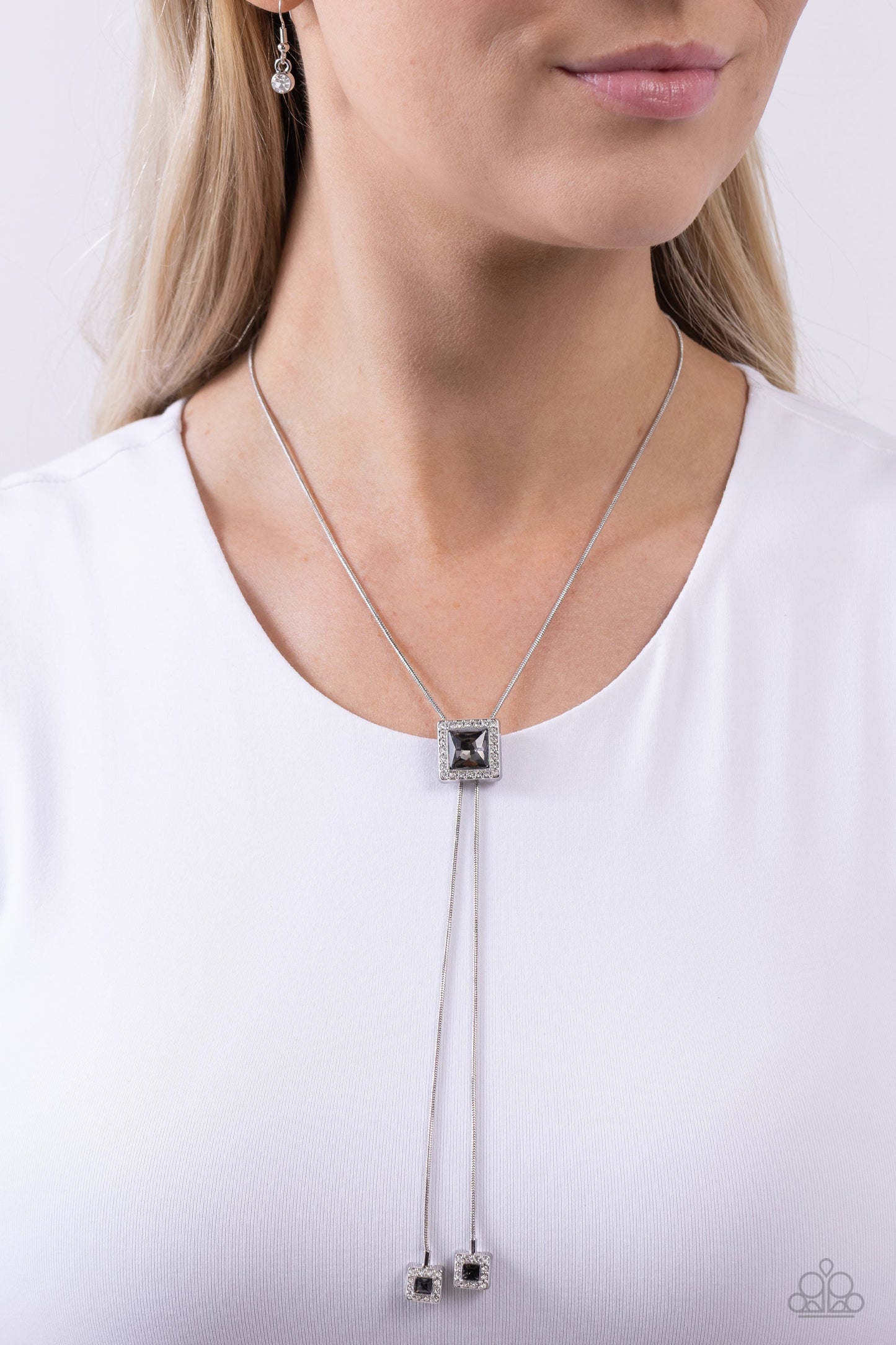 I Solemnly SQUARE - Silver Paparazzi Accessories