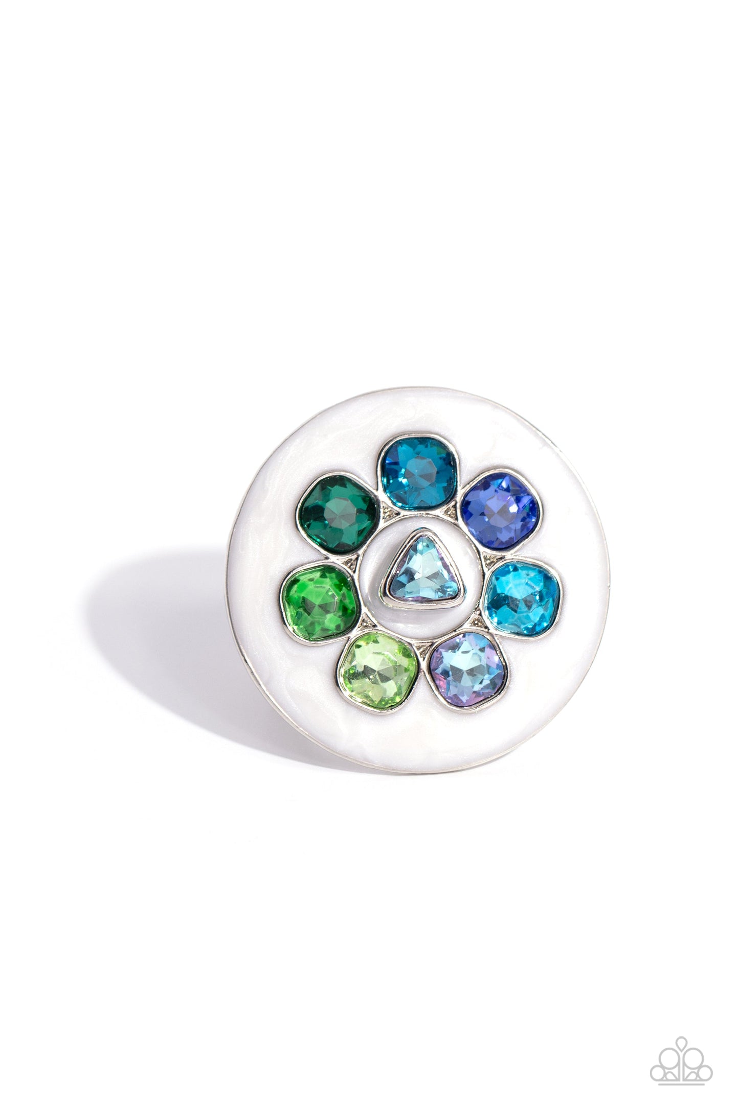 Captivating Centerpiece - Blue Paparazzi Accessories
