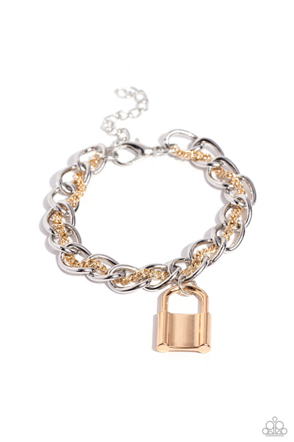 Watch the LOCK - Multi Paparazzi Accessories