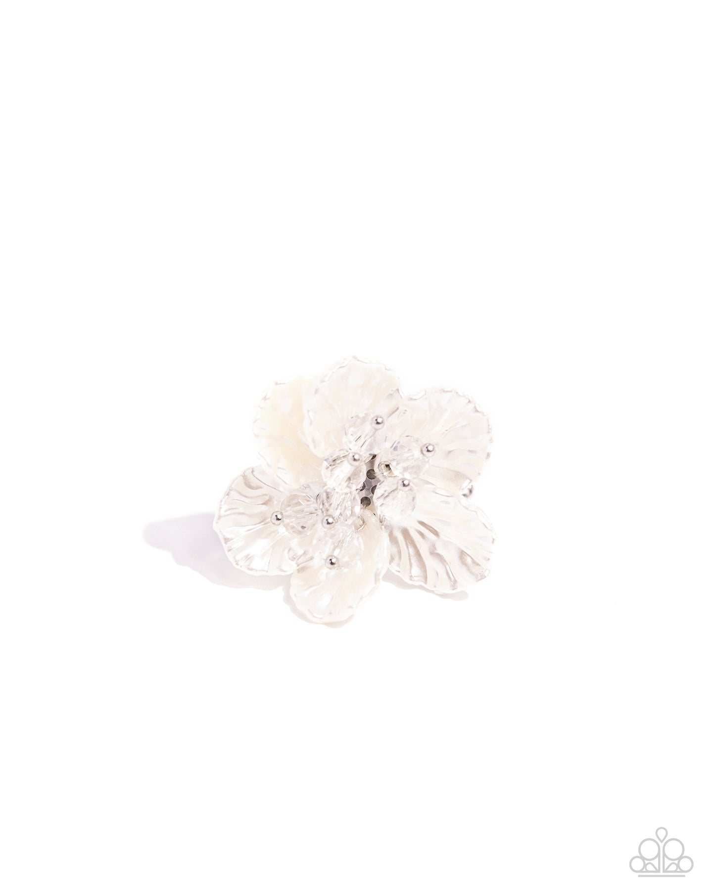 Petal Pact - White  Paparazzi Accessories