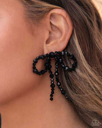 Butler Bowtie - Black Paparazzi Accessories