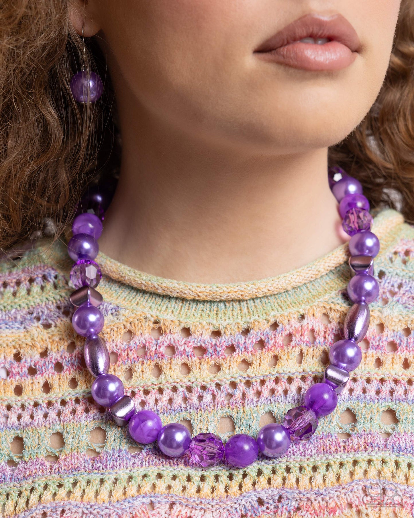 Plentiful Pearls - Purple Paparazzi Accessories