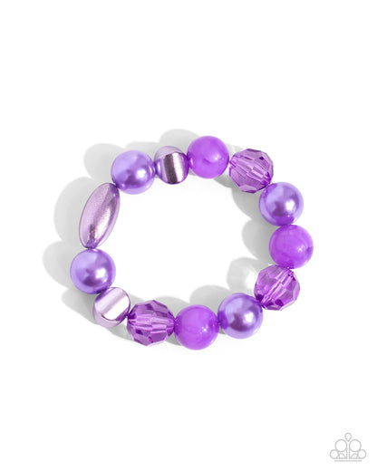 Plentiful Pigment - Purple Paparazzi Accessories