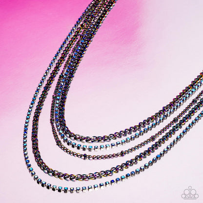 Dangerously Demure - Multi Paparazzi Accessories