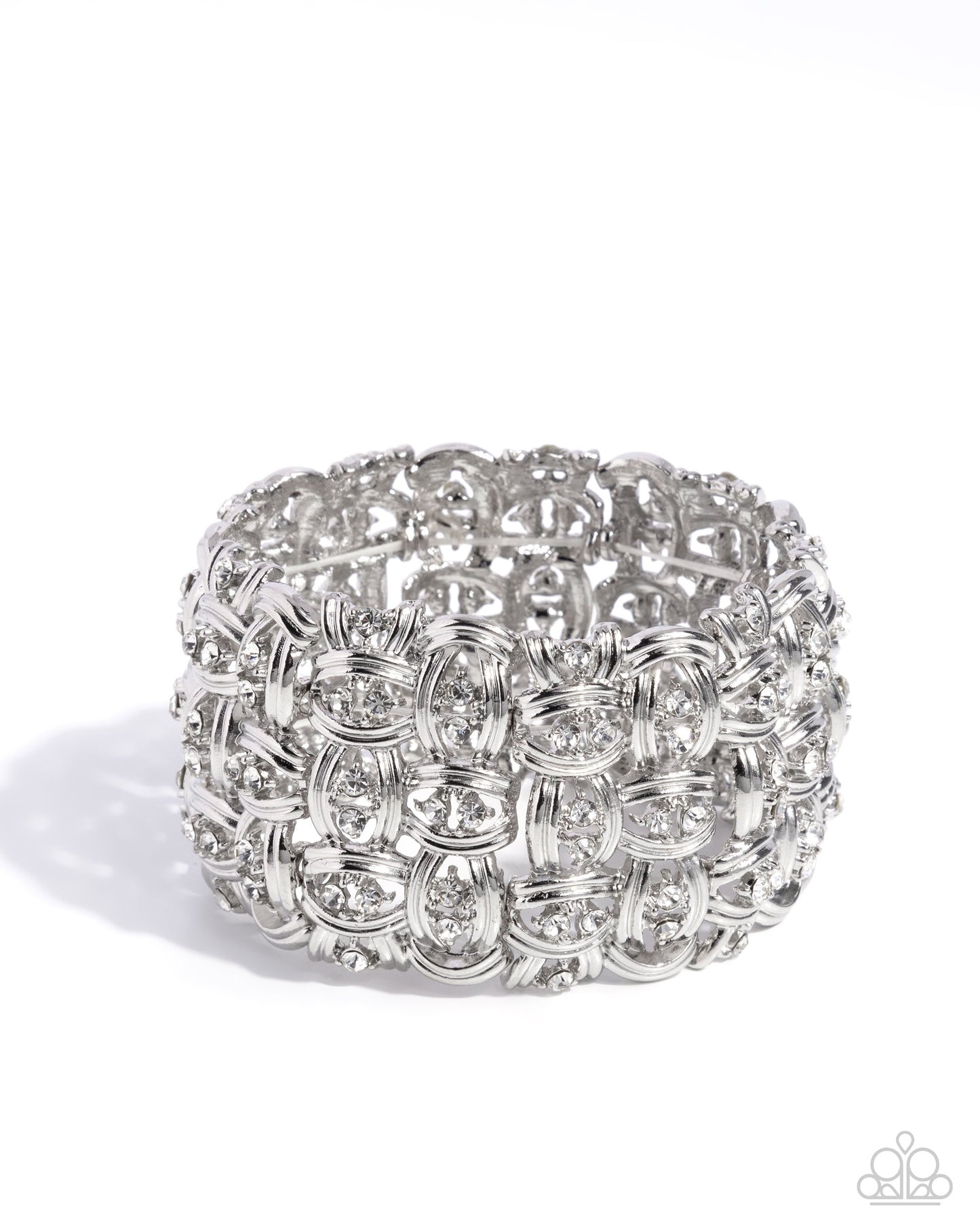 Woven Wardrobe - White Paparazzi Accessories