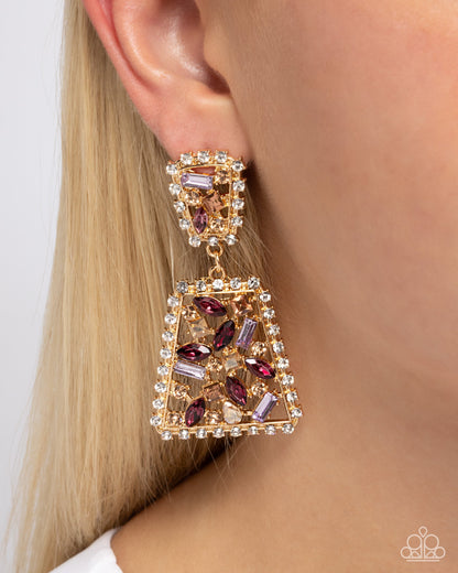 Glistening Gala - Purple Paparazzi Accessories