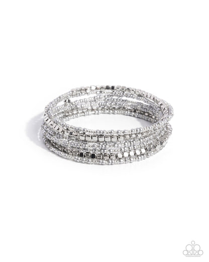 Best Way to Unwind - Silver Paparazzi Accessories