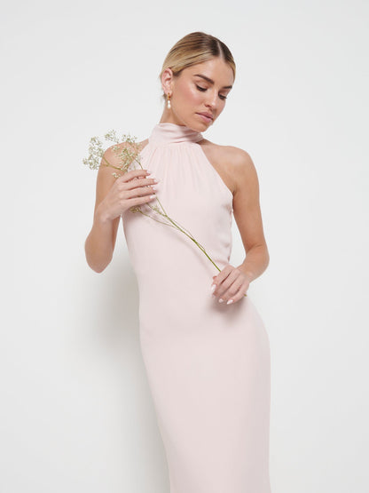 Odelle Chiffon Maxi Bridesmaid Dress - Blush