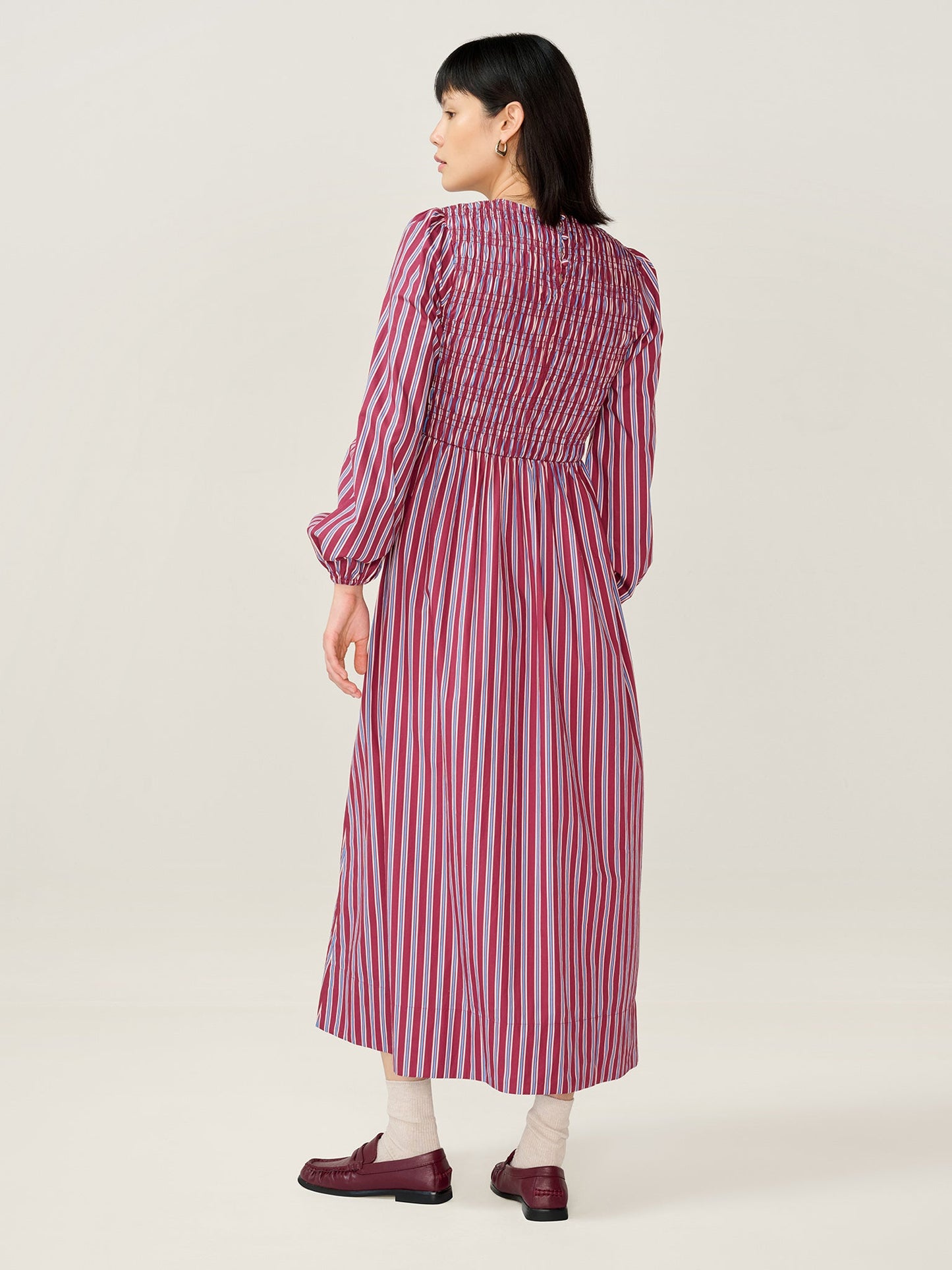 Saint Dress in Blue Stripe