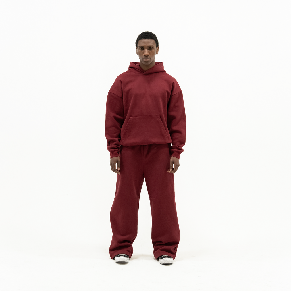 600 GSM 'Cabernet' Core Hoodie
