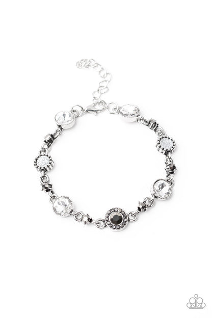 Stargazing Sparkle - White Paparazzi Accessories