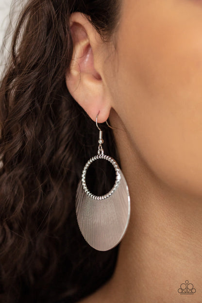 Fan Girl Glam - Silver Paparazzi Accessories