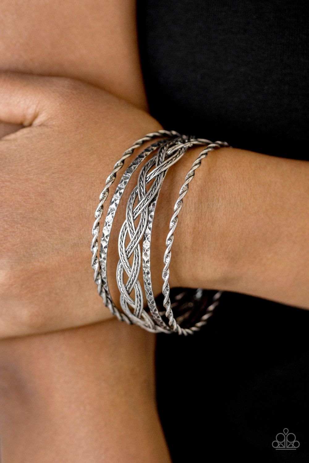 Straight Street - Silver Paparazzi Accessories