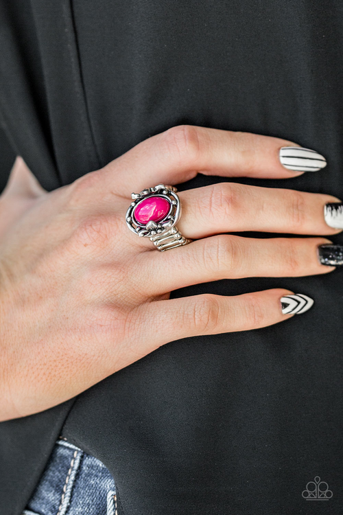 Color Me Confident - Pink Paparazzi Accessories
