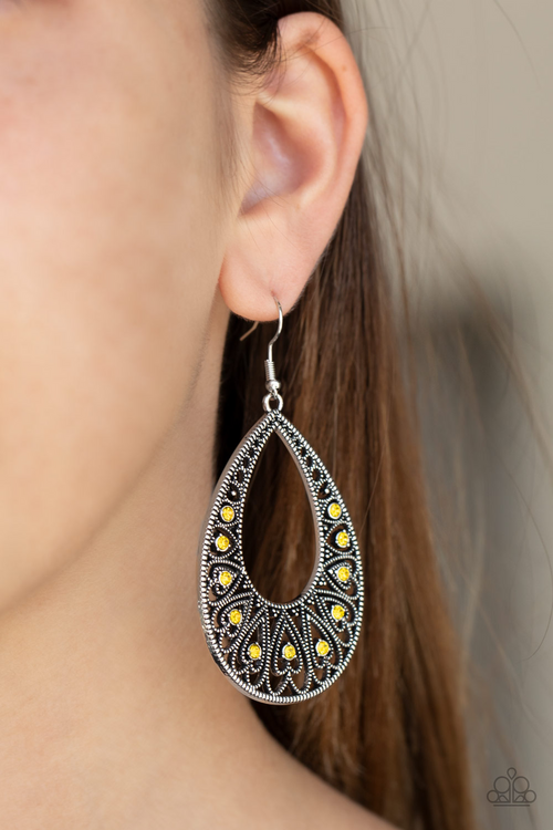 Love To Be Loved - Yellow Paparazzi Accessories
